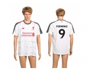 Liverpool #9 Firmino Away Soccer Club Jersey