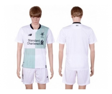 Liverpool Blank Away Soccer Club Jersey1