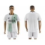 Liverpool Blank Away Soccer Club Jersey3