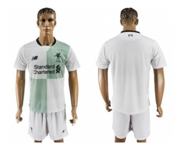 Liverpool Blank Away Soccer Club Jersey3