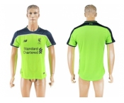 Liverpool Blank Sec Away Soccer Club Jersey1