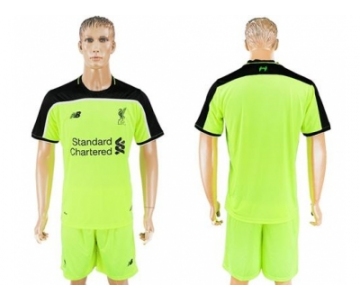 Liverpool Blank Sec Away Soccer Club Jersey