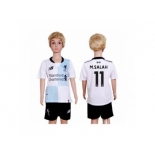 Liverpool #11 M.Salah Away Kid Soccer Club Jersey