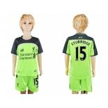 Liverpool #15 Sturridge Sec Away Kid Soccer Club Jersey