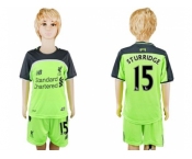 Liverpool #15 Sturridge Sec Away Kid Soccer Club Jersey