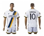 Los Angeles Galaxy #10 Donovan Home Soccer Club Jersey