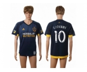 Los Angeles Galaxy #10 Giovani Away Soccer Club Jersey 2