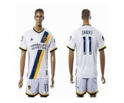 Los Angeles Galaxy #11 ZARDES White Home Soccer Club Jersey