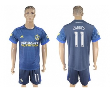 Los Angeles Galaxy #11 Zardes Away Soccer Club Jersey