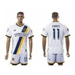 Los Angeles Galaxy #11 Zardes Home Soccer Club Jersey