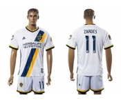 Los Angeles Galaxy #11 Zardes Home Soccer Club Jersey