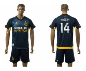 Los Angeles Galaxy #14 Rogers Away Soccer Club Jersey 2