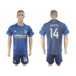 Los Angeles Galaxy #14 Rogers Away Soccer Club Jersey