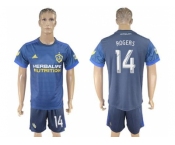 Los Angeles Galaxy #14 Rogers Away Soccer Club Jersey