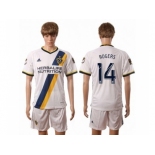 Los Angeles Galaxy #14 Rogers Home Soccer Club Jersey 1