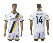 Los Angeles Galaxy #14 Rogers Home Soccer Club Jersey