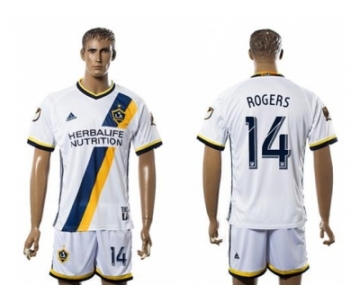 Los Angeles Galaxy #14 Rogers Home Soccer Club Jersey