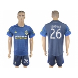 Los Angeles Galaxy #26 Donovan Away Soccer Club Jersey