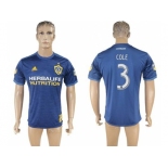 Los Angeles Galaxy #3 Cole Away Soccer Club Jersey 1