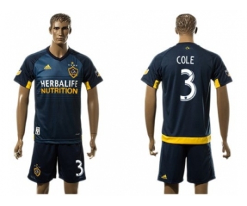 Los Angeles Galaxy #3 Cole Away Soccer Club Jersey 2