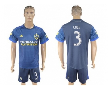 Los Angeles Galaxy #3 Cole Away Soccer Club Jersey