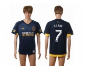 Los Angeles Galaxy #7 Keane Away Soccer Club Jersey 3