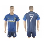 Los Angeles Galaxy #7 Keane Away Soccer Club Jersey