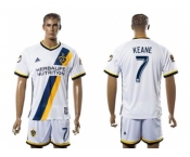 Los Angeles Galaxy #7 Keane Home Soccer Club Jersey