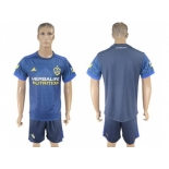 Los Angeles Galaxy Blank Away Soccer Club Jersey 1