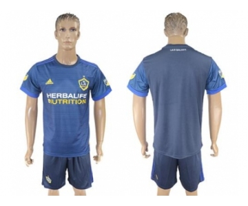 Los Angeles Galaxy Blank Away Soccer Club Jersey 1