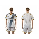 Los Angeles Galaxy Blank Home Soccer Club Jersey 1