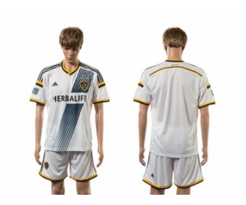 Los Angeles Galaxy Blank Home Soccer Club Jersey 1