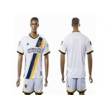 Los Angeles Galaxy Blank White Home Soccer Club Jersey