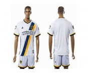 Los Angeles Galaxy Blank White Home Soccer Club Jersey