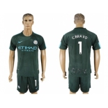 Manchester City #1 C.Bravo Sec Away Soccer Club Jersey