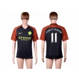 Manchester City #11 Christiansen Away Soccer Club Jersey