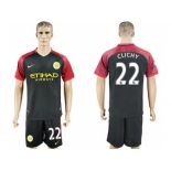 Manchester City #22 Clichy Away Soccer Club Jersey