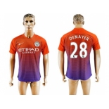 Manchester City #28 Denayer Sec Away Soccer Club Jersey1