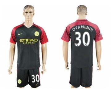 Manchester City #30 Otamendi Away Soccer Club Jersey