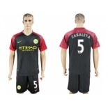 Manchester City #5 Zabaleta Away Soccer Club Jersey