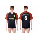 Manchester City #6 Fernando.R Away Soccer Club Jersey