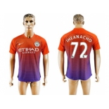 Manchester City #72 Iheanacho Sec Away Soccer Club Jersey1