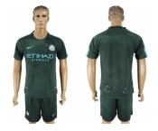 Manchester City Blank Sec Away Soccer Club Jersey