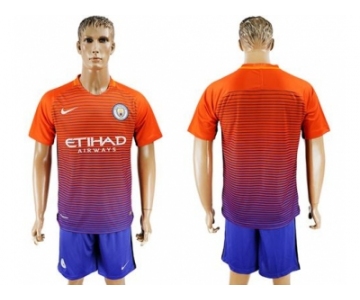 Manchester City Blank Sec Away Soccer Club Jersey