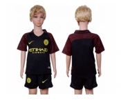 Manchester City Blank Away Kid Soccer Club Jersey