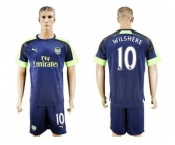 Arsenal #10 Wilshere Sec Away Soccer Club Jersey