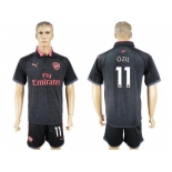 Arsenal #11 Ozil Sec Away Soccer Club Jersey