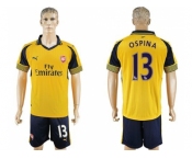 Arsenal #13 Ospina Away Soccer Club Jersey