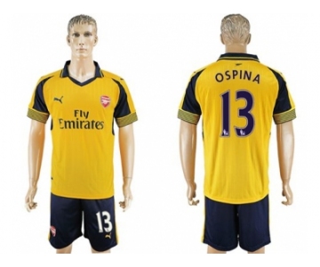 Arsenal #13 Ospina Away Soccer Club Jersey