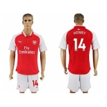 Arsenal #14 Henry Home Soccer Club Jersey